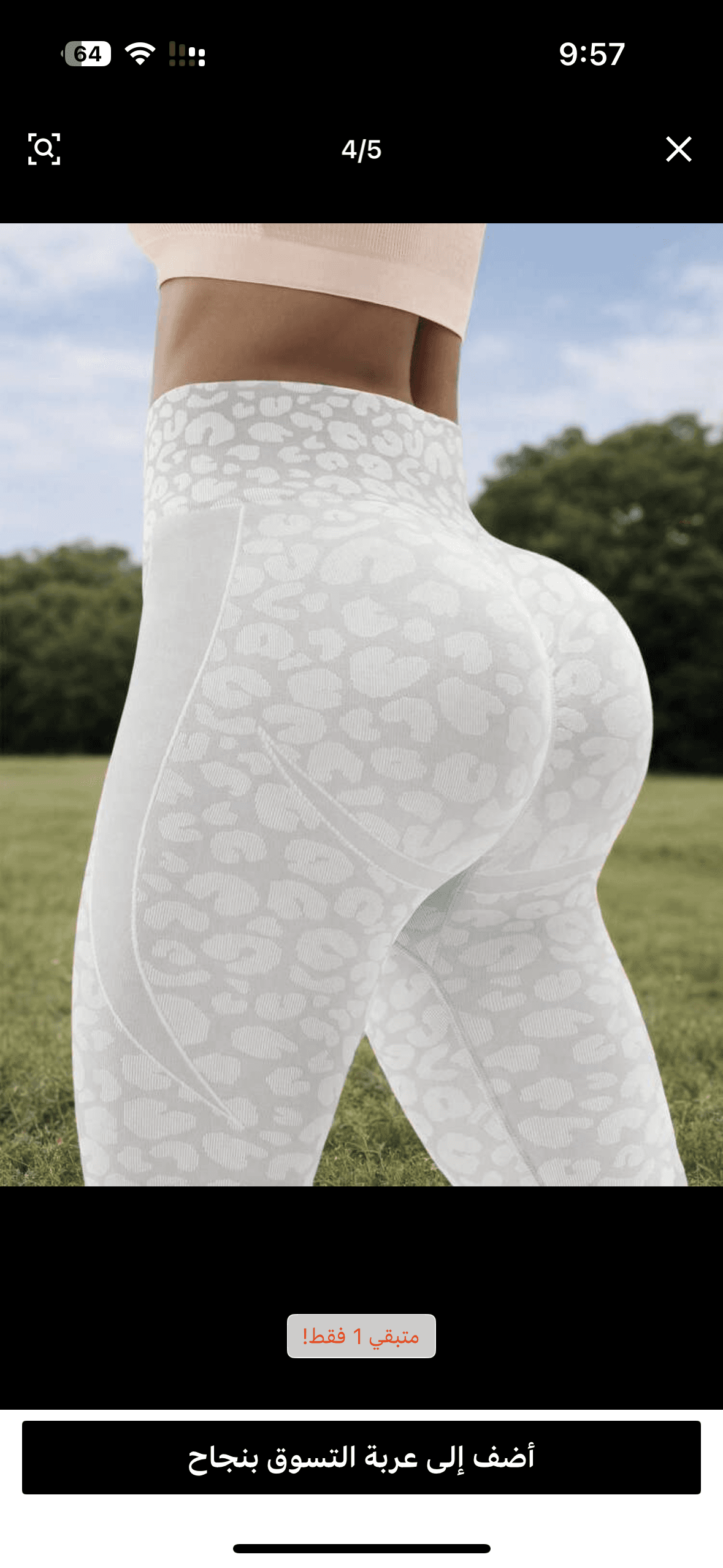 سروال تايقر رصاصي curve